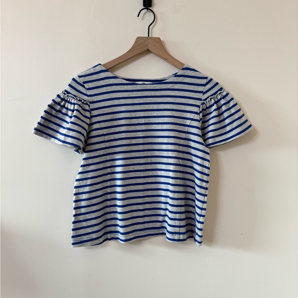 Boutique Striped Blue Top - size XS - Picture 2 of 5